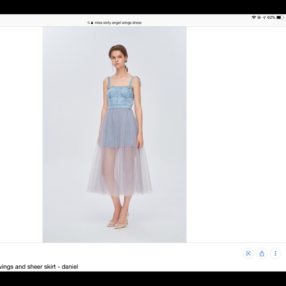 miss shop denim dress